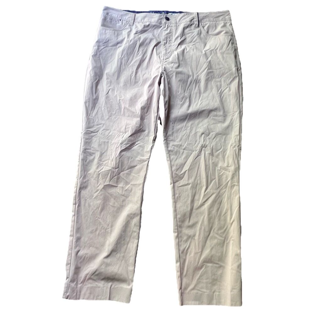 Johnnie O Marin Prep-Formance Khaki Casual Golf Chino Pants Bamboo Blend 40x34